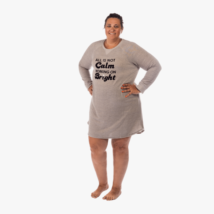 Women’s Sleepshirt - Gray Calm