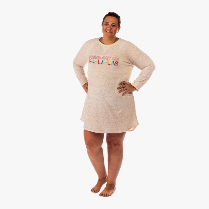 Women’s Sleepshirt - Oatmeal Falala